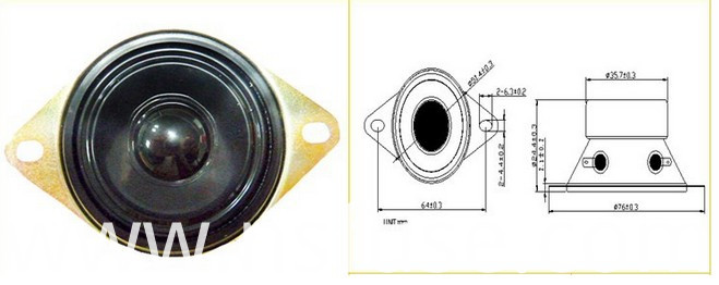Fbsp5024 50.24.4mm Newest 2 Inch Tweeter Speaker (FBELE)